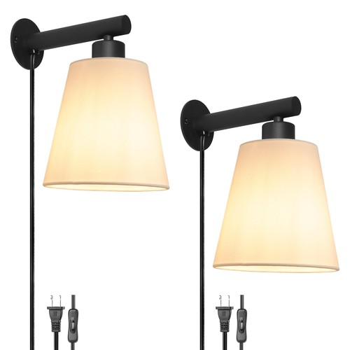 Pcs plug wall sconces - 2,