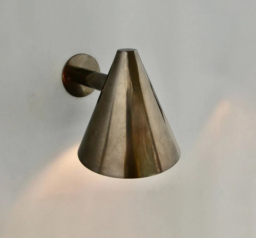 Pair brass scandinavian - of,