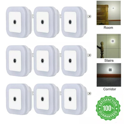 12pc wall plug in - 4/8/12pc, led